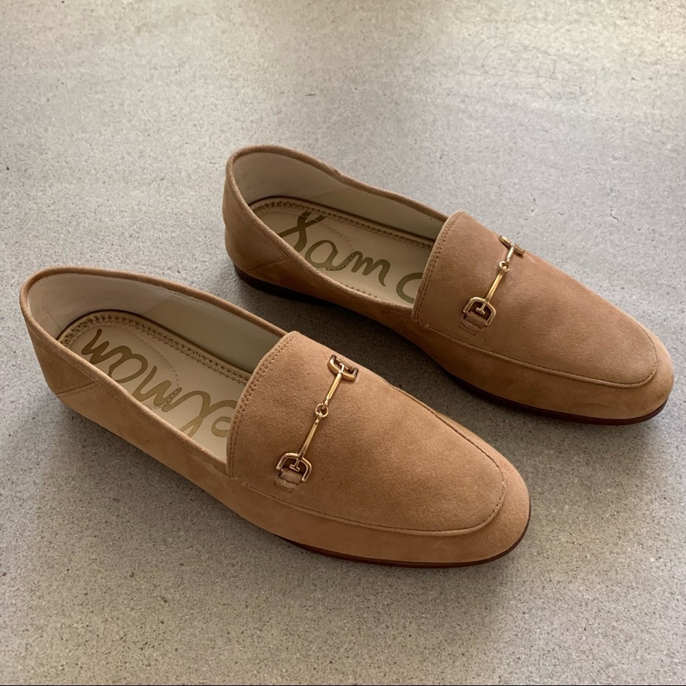 Sam Edelman Loraine Bit Loafers Cyprus Tan Suede